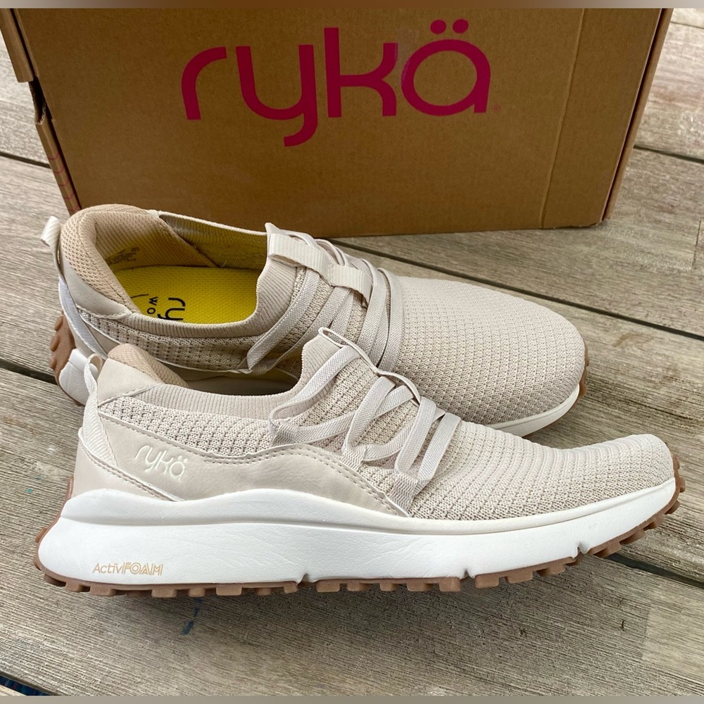 NWT Ryka WIDE Slip-on Sneakers Women 9 - Picture 2 of 10